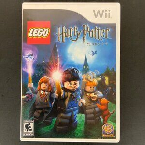 LEGO Harry Potter Years 1-4 Game Nintendo Wii 2010 Complete in Case
